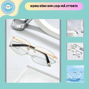 Gọng xẻ cước kim loại mã ZT19875